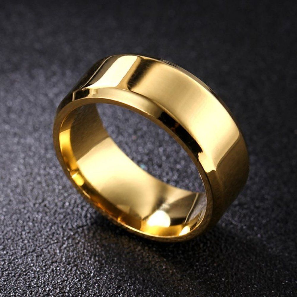 Women's Gold Promise Ring - Girl's Promise Ring - Pinky Promise Ring For Girls - Picture 4 of 9